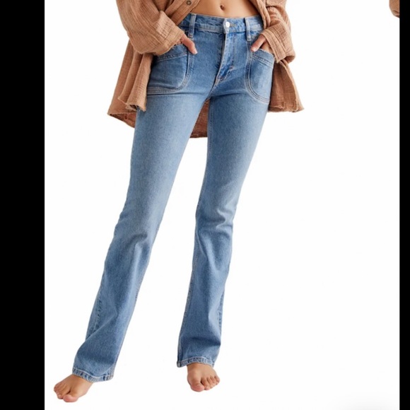 Free People Denim - Free People We the Free Aiden Slim Flare Jeans Size 32 BNWT